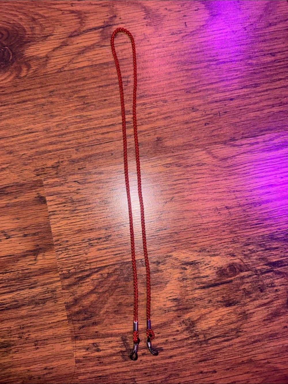 Maroon Eyewear Retainer Cord C1.Bk.R.2